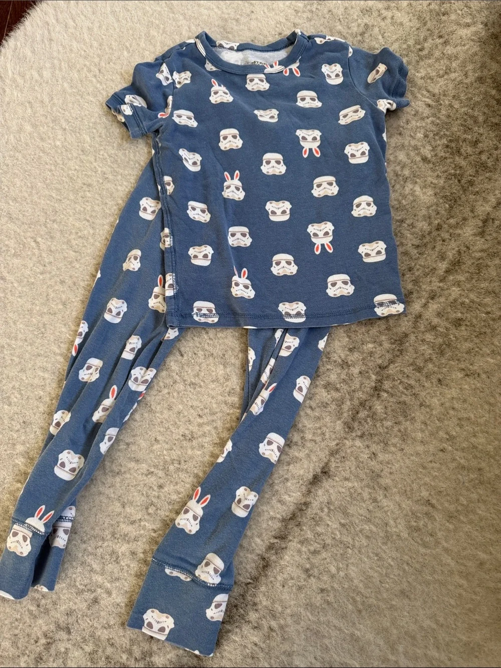 GAP Star Wars Kids Pajama Set with Cute Stormtrooper Character Print